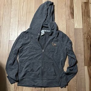 PINK medium zip hoodie